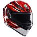 AGV K1 S Full Face Street Motorcycle Riding Helmet - Pick Size & Color-Lion - Black/Red/White-MD