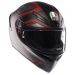 AGV K1 S Full Face Street Motorcycle Riding Helmet - Pick Size & Color-Sling - Matte Black/Red-SM