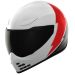 Icon Domain Full Face Street Motorcycle Riding Helmet - Pick Size & Color-Slabtown - White-MD