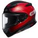 Shoei RF-1400 Full Face Street Motorcycle Helmet - Pick Size & Color-Sheen TC1 - Red/Black-XL