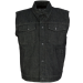 Z1R Denim Vest-Black-MD