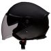 2021 Z1R Road Maxx Open Face Motorcycle Helmet - Pick Color/Size-Flat Black-SM