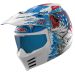 2024 Icon Elsinore Modular Aventure Touring Dual Sport Motorcycle Helmet-American Basstard - Blue-SM