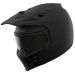 2024 Icon Elsinore Modular Aventure Touring Dual Sport Motorcycle Helmet-Monotype - Black-MD