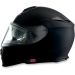 Z1R Solaris Modular With Electric Face Shield Helmet-Flat Black-SM