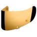 Icon Optic Trac Replacement Face Shield For Airframe Pro/Airform/Airmada Helmet -RST Gold
