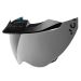 Icon Replacement MotoShield - 22.06 for Domain Helmet - Pick Color-22.06 - RST Silver