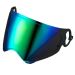 XD-5 VAS-A Max-V Shield - Pinlock Replacement Face Shield Helmet - Pick Color-Prepared - Light Tint/Green Mirror