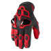 Icon Hypersport Short Gloves-Red-SM