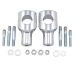 Drag Specialties Chrome 1 1/2" Big Buffalo Riser 0602-0467