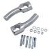 Drag Specialties Chrome 1 1/2" Big Buffalo Riser 0602-0469