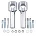 Drag Specialties Chrome 1 1/2" Big Buffalo Riser 0602-0470