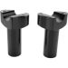 Drag Specialties Black Forged Aluminum Handlebar Riser - 0602-0404