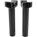 Drag Specialties Black 6.5" Straight Risers 1" Handlebars For Harley