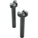 Drag Specialties Black Forged Aluminum Handlebar Riser - 0602-0407