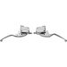 Drag Specialties Chrome Brake/Hydraulic Clutch Control Kit Harley-Davidson