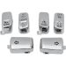 Drag Specialties Chrome Switch Cap Kit - 0616-0128