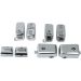 Drag Specialties Chrome Switch Cap Kit - 0616-0129