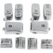 Drag Specialties Replacement Chrome Switch Cap Kit for Harley FLTR FLHTK FLHTC
