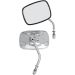 Drag Specialties Chrome Live to Ride Custom Mirror Set For Harley