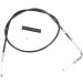 Drag Specialties Black Vinyl Throttle Cable 32 1/2" Harley -  0650-0352
