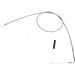 Drag Specialties 52 Inch Stainless Throttle Cable For Harley 0650-1075