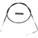 Drag Specialties 44 Inch Black Vinyl Throttle Cable For Harley 0650-1088
