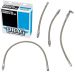 Drag Specialties Stainless Steel Braided Oil Line Kit For Harley FLSTN FXSTS
