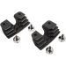 Drag Specialties Spark Plug/Head Bolt Covers Wrinkle Black 0940-1313