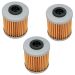 Emgo 3 Pack Oil Filter Kawasaki KX250F KX450F/ Suzuki RM250Z RM-Z450 RMX450Z