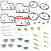 Parts Unlimited Carburetor Rebuild Kit Honda VFR750F Interceptor 1990-1993