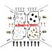 Parts Unlimited Carburetor Rebuild Kit Suzuki GSXR1100W 1995-1998