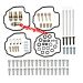Parts Unlimited Carburetor Rebuild Kit Yamaha VMX1200 V-Max 2006-2007