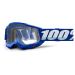 2021 100% Accuri 2 OTG MX Motocross Offroad Goggles - Pick Size & Color-Blue-Clear