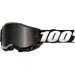 2021 100% Accuri 2 Sand MX Motocross Offroad Goggles - Pick Size & Color-Black-Smoke