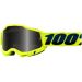2021 100% Accuri 2 Sand MX Motocross Offroad Goggles - Pick Size & Color-Fluo Yellow-Smoke