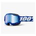 2021 100% Accuri 2 Snow Mirror Lens Goggles-Blue-Blue Mirror