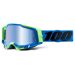 2021 100% Racecraft 2 Mirror Lens MX Motocross Offroad Goggles - Pick Color-Fremont-Blue Mirror