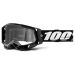 2021 100% Racecraft 2 Clear Lens MX Motocross Offroad Goggles - Pick Color-Black-Clear