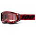 2021 100% Racecraft 2 Clear Lens MX Motocross Offroad Goggles - Pick Color-Red-Clear