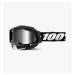 2021 100% Racecraft 2 Snow Mirror Lens MX Motocross Offroad Goggles-Black-Silver Mirror