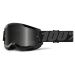 2021 100% Strata 2 Sand MX Motocross Offroad Goggle2-Black-Smoke