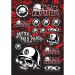 Factory Effex Sticker Decal Sheet Kit Metal Mulisha 14-68050