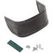 Drag Specialties Black Flamed Front Fender Skirt Harley 1405-0224