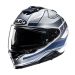 2024 HJC i71 Iorix Abbes Full Face Street Motorcycle Riding Helmet - Pick Size/Color-Iorix Black/Blue-LG