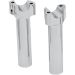 Drag Specialties Chrome Buffalo Straight Riser - 1803-1512
