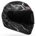 2021 Bell Qualifier Full Face Street Motorcycle Helmet - Pick Color/Size-Stealth Camo - Matte Black/White-SM