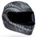 2021 Bell Qualifier DLX Mips Street Motorcycle Helmet - Pick Color/Size-Devil May Care - Matte Black/Gray-MD