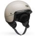 Bell Scout Air Half Face Riding Motorcycle Street Helmet - Pick Color/Size-Gloss Vintage White-MD