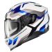 Scorpion Exo-T520 Street Motorcycle Full Face Helmet - Pick Size & Color-Zuse White/Blue-XL